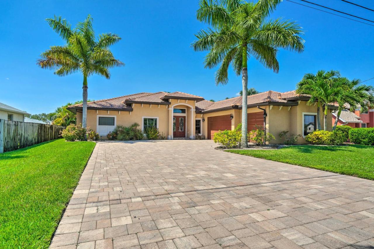 Canalfront Cape Coral Home With Patio And Grill! Bagian luar foto